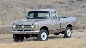 International  Pickup 1972